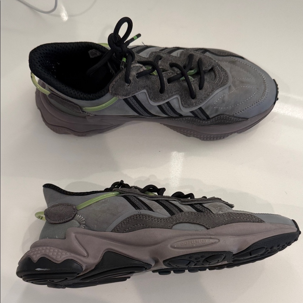 adidas Gray and Black Women's Shoes
